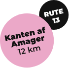 Rute 13 Langs kanten af Amager