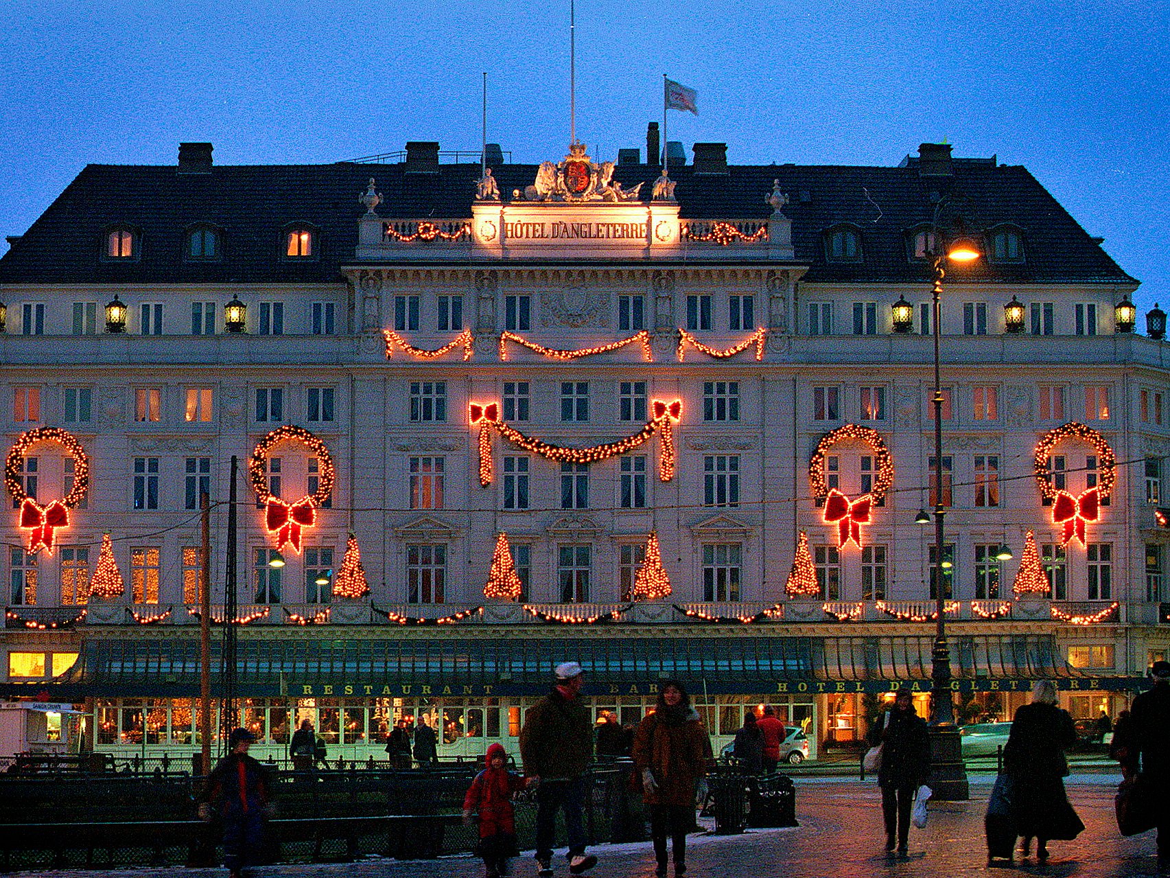 Arkiv-guf: Hotel d'Angleterres julelys 23 | TV 2 Kosmopol