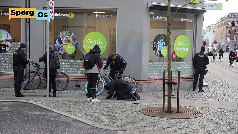 Spørg Os: Kan nægte, hvis politiet vil tjekke, om din cykel er stjålet? TV Kosmopol