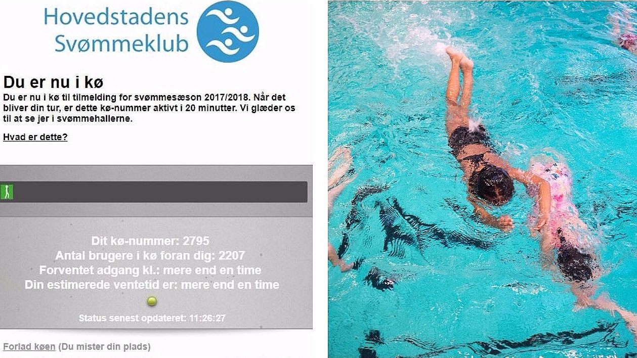 Flere Tusinde I Ko Til Svommeklubber Vi Har For Fa Pladser Tv 2 Lorry