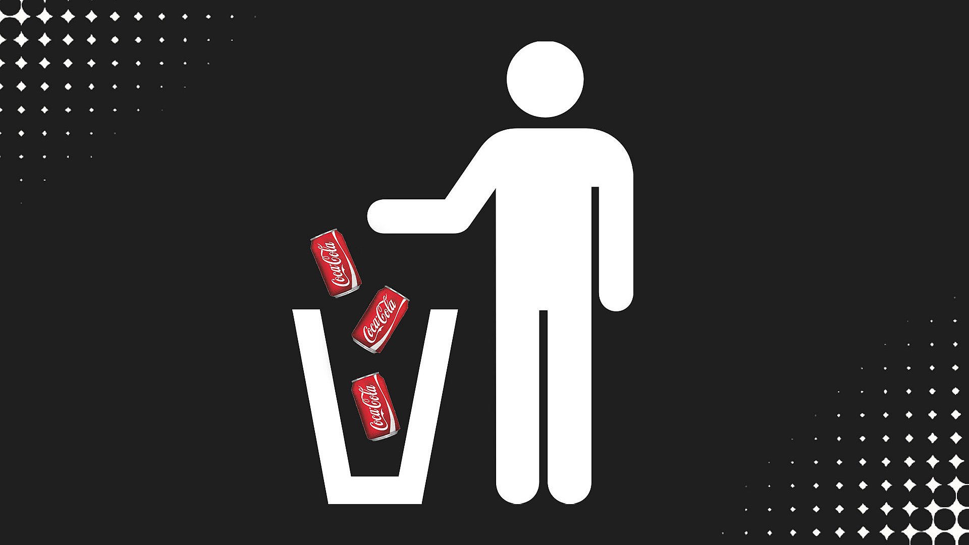 boykot coca cola grafik genbrug ikke
