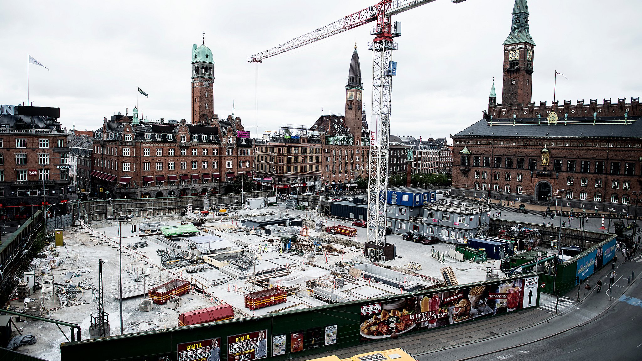 Stort fund under Rådhuspladsen kan ændre Københavns | 2 Lorry