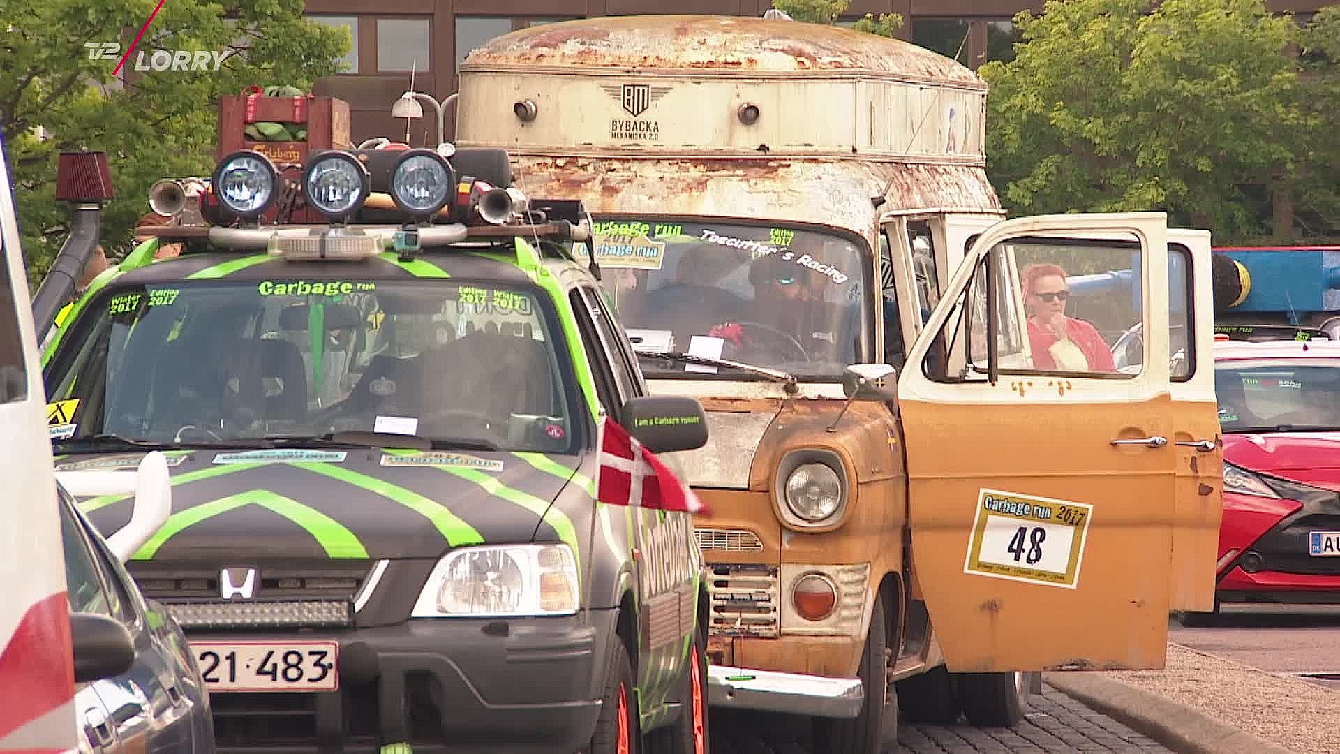 Carbage Run biler TV 2 Kosmopol